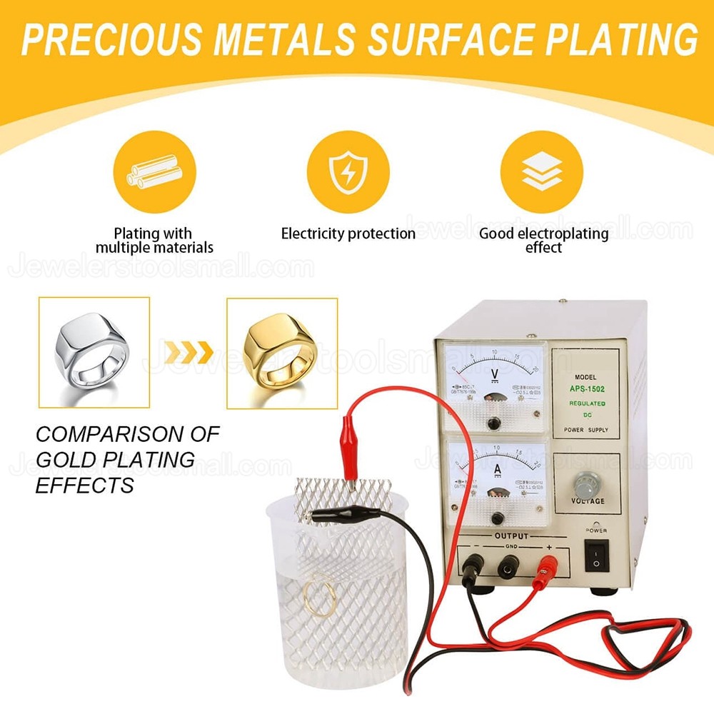 Portable Jewelry Gold Silver Gold Plating Machine Jewelry Plater Electroplating Unit